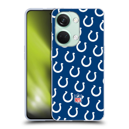 NFL Indianapolis Colts Artwork Patterns Soft Gel Case for OnePlus Nord 3 5G