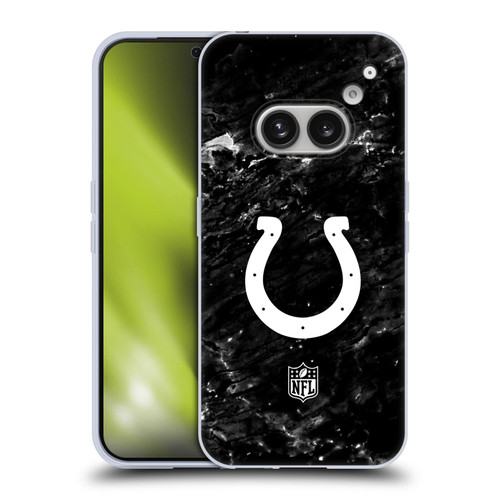NFL Indianapolis Colts Artwork Marble Soft Gel Case for Nothing Phone (2a)