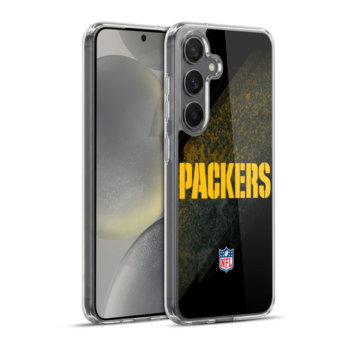 NFL Green Bay Packers Logo Blur Soft Gel Case for Samsung Galaxy S24+ 5G & MagSafe