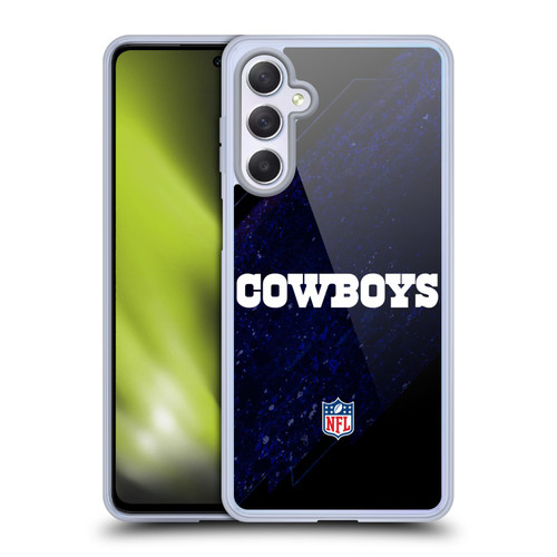 NFL Dallas Cowboys Logo Blur Soft Gel Case for Samsung Galaxy M54 5G