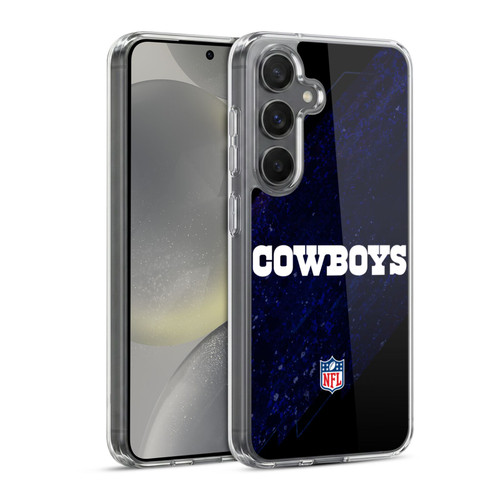 NFL Dallas Cowboys Logo Blur Soft Gel Case for Samsung Galaxy S24 5G
