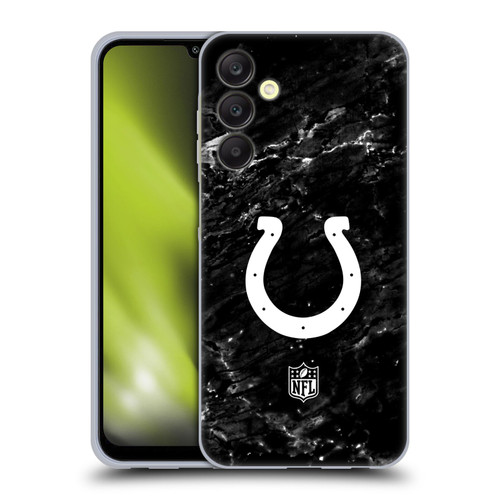 NFL Indianapolis Colts Artwork Marble Soft Gel Case for Samsung Galaxy A25 5G