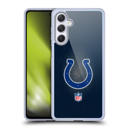 NFL Indianapolis Colts Artwork LED Soft Gel Case for Samsung Galaxy M54 5G
