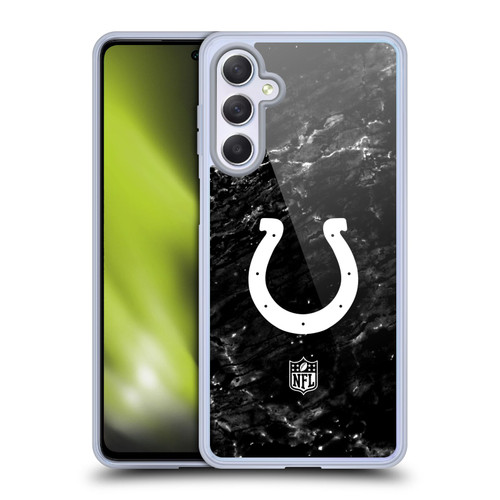 NFL Indianapolis Colts Artwork Marble Soft Gel Case for Samsung Galaxy M54 5G