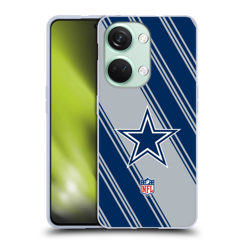 NFL Dallas Cowboys Artwork Stripes Soft Gel Case for OnePlus Nord 3 5G