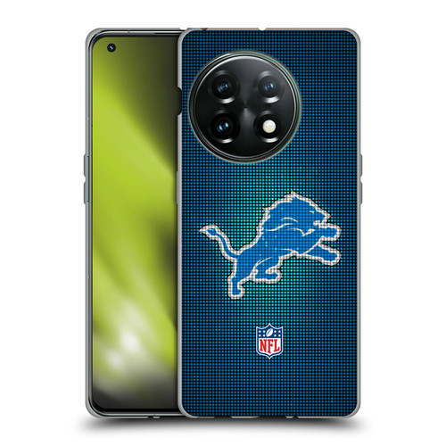 NFL Detroit Lions Artwork LED Soft Gel Case for OnePlus 11 5G