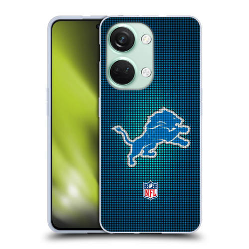 NFL Detroit Lions Artwork LED Soft Gel Case for OnePlus Nord 3 5G