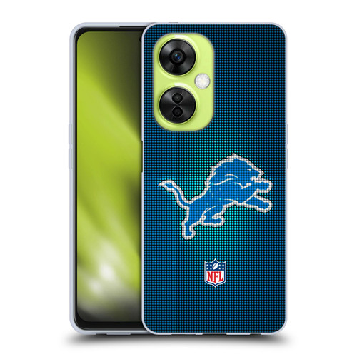 NFL Detroit Lions Artwork LED Soft Gel Case for OnePlus Nord CE 3 Lite 5G
