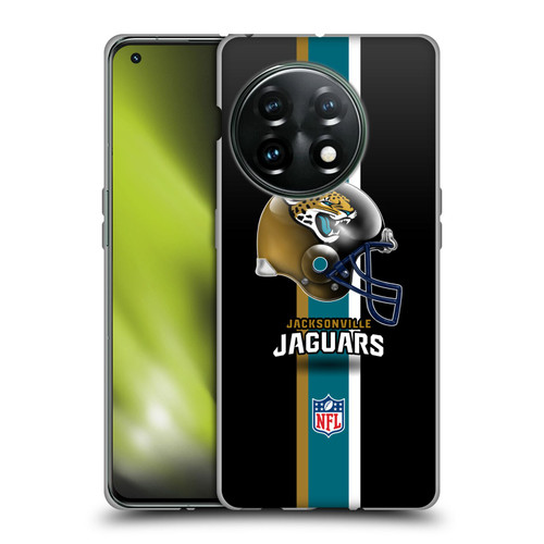 NFL Jacksonville Jaguars Logo Helmet Soft Gel Case for OnePlus 11 5G