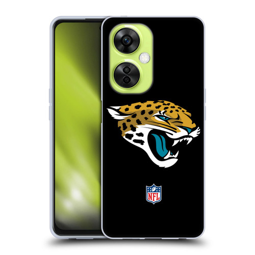 NFL Jacksonville Jaguars Logo Plain Soft Gel Case for OnePlus Nord CE 3 Lite 5G