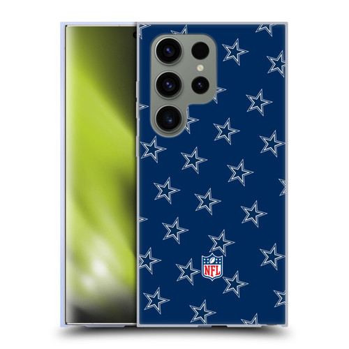 NFL Dallas Cowboys Artwork Patterns Soft Gel Case for Samsung Galaxy S24 Ultra 5G