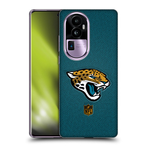 NFL Jacksonville Jaguars Logo Football Soft Gel Case for OPPO Reno10 Pro+