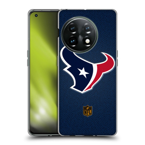 NFL Houston Texans Logo Football Soft Gel Case for OnePlus 11 5G
