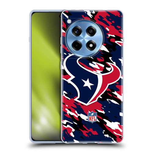 NFL Houston Texans Logo Camou Soft Gel Case for OnePlus 12R