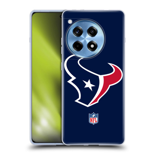 NFL Houston Texans Logo Plain Soft Gel Case for OnePlus 12R