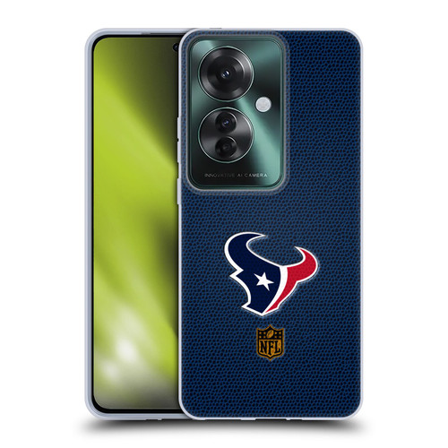 NFL Houston Texans Logo Football Soft Gel Case for OPPO Reno11 F 5G / F25 Pro 5G