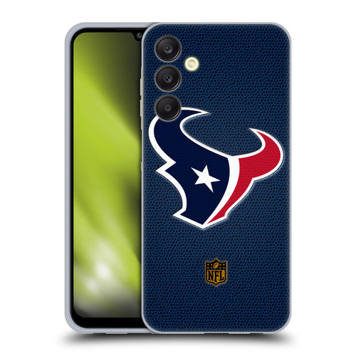 NFL Houston Texans Logo Football Soft Gel Case for Samsung Galaxy A25 5G