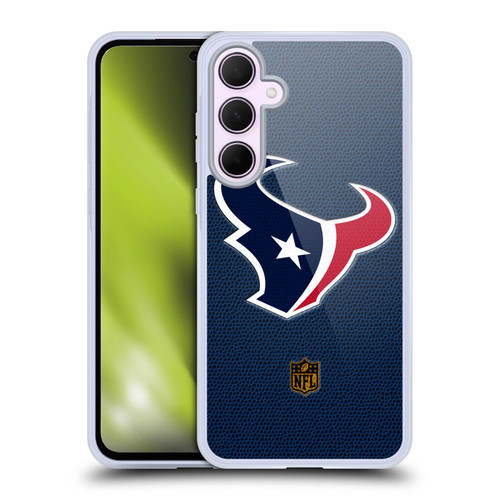 NFL Houston Texans Logo Football Soft Gel Case for Samsung Galaxy A35 5G