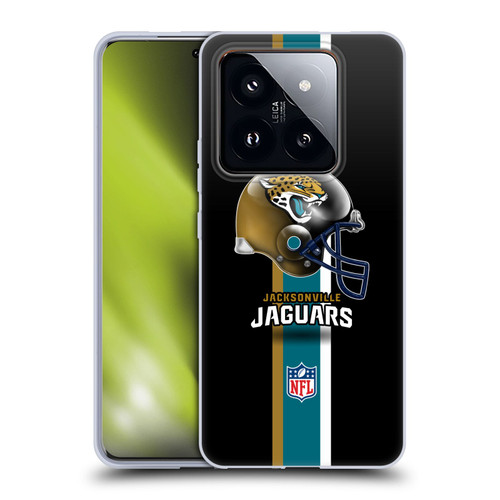 NFL Jacksonville Jaguars Logo Helmet Soft Gel Case for Xiaomi 14 Pro