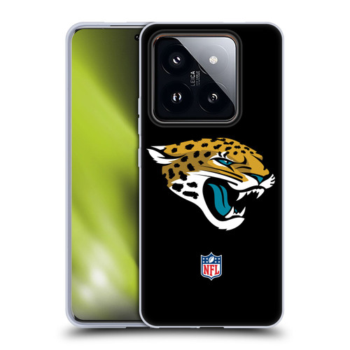 NFL Jacksonville Jaguars Logo Plain Soft Gel Case for Xiaomi 14 Pro