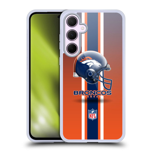 NFL Denver Broncos Logo Helmet Soft Gel Case for Samsung Galaxy A35 5G NFL Denver Broncos Logo Helmet Soft Gel Case for Samsung Galaxy A35 5G