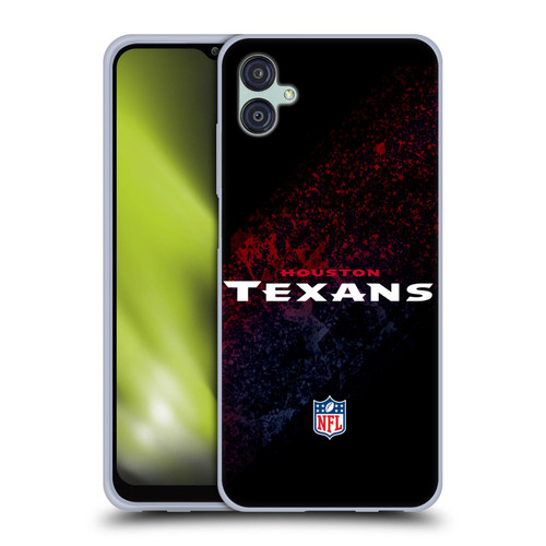 NFL Houston Texans Logo Blur Soft Gel Case for Samsung Galaxy M04 5G / A04e