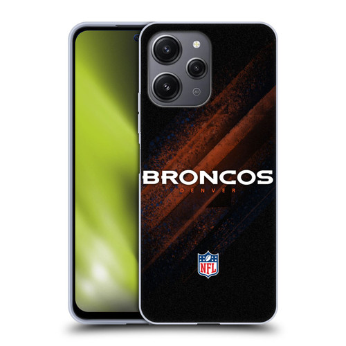 NFL Denver Broncos Logo Blur Soft Gel Case for Xiaomi Redmi 12