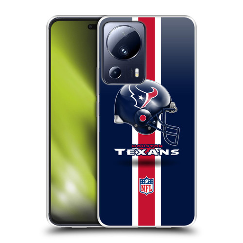 NFL Houston Texans Logo Helmet Soft Gel Case for Xiaomi 13 Lite 5G