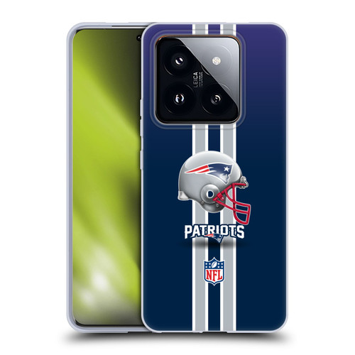 NFL New England Patriots Logo Helmet Soft Gel Case for Xiaomi 14 Pro