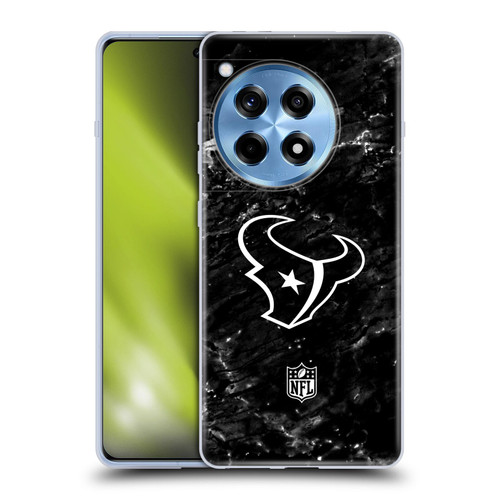 NFL Houston Texans Artwork Marble Soft Gel Case for OnePlus 12R