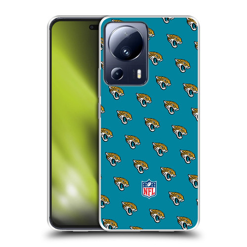 NFL Jacksonville Jaguars Artwork Patterns Soft Gel Case for Xiaomi 13 Lite 5G