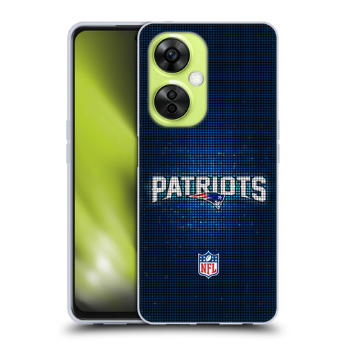 NFL New England Patriots Artwork LED Soft Gel Case for OnePlus Nord CE 3 Lite 5G