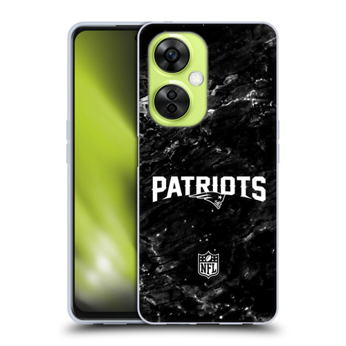 NFL New England Patriots Artwork Marble Soft Gel Case for OnePlus Nord CE 3 Lite 5G