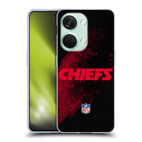 NFL Kansas City Chiefs Logo Blur Soft Gel Case for OnePlus Nord 3 5G