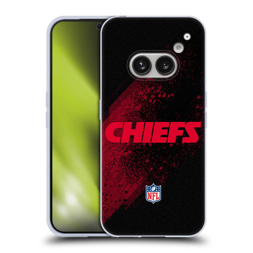 NFL Kansas City Chiefs Logo Blur Soft Gel Case for Nothing Phone (2a)
