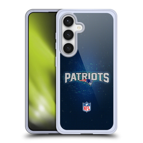 NFL New England Patriots Artwork LED Soft Gel Case for Samsung Galaxy S24 5G