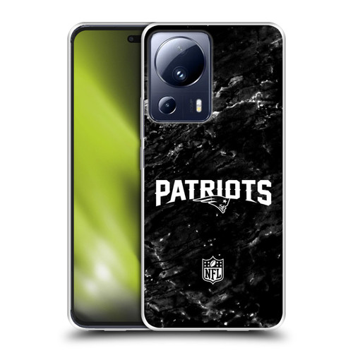NFL New England Patriots Artwork Marble Soft Gel Case for Xiaomi 13 Lite 5G