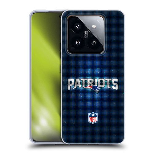 NFL New England Patriots Artwork LED Soft Gel Case for Xiaomi 14 Pro