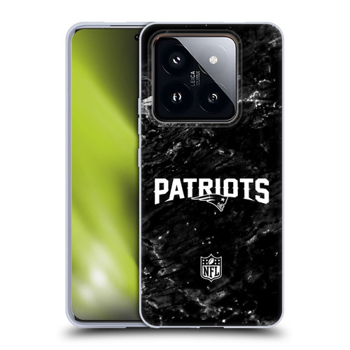 NFL New England Patriots Artwork Marble Soft Gel Case for Xiaomi 14 Pro