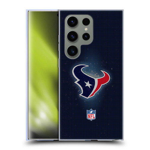 NFL Houston Texans Artwork LED Soft Gel Case for Samsung Galaxy S24 Ultra 5G