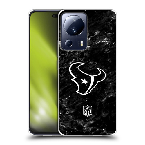 NFL Houston Texans Artwork Marble Soft Gel Case for Xiaomi 13 Lite 5G
