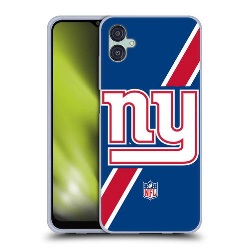 NFL New York Giants Logo Stripes Soft Gel Case for Samsung Galaxy M04 5G / A04e