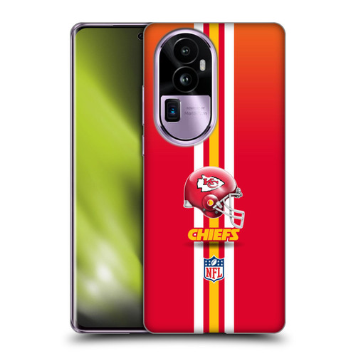 NFL Kansas City Chiefs Logo Helmet Soft Gel Case for OPPO Reno10 Pro+