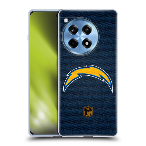 NFL Los Angeles Chargers Logo Football Soft Gel Case for OnePlus 12R
