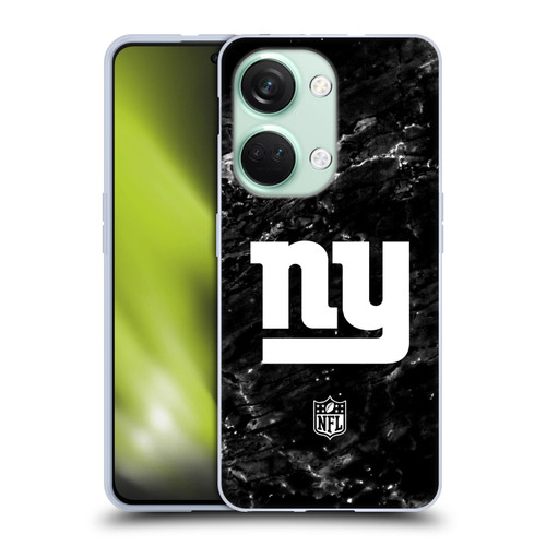 NFL New York Giants Artwork Marble Soft Gel Case for OnePlus Nord 3 5G