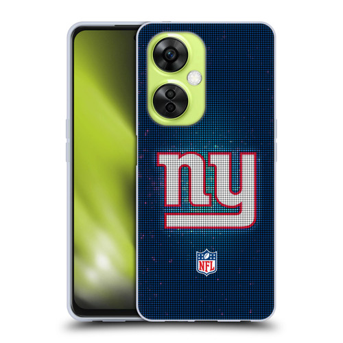 NFL New York Giants Artwork LED Soft Gel Case for OnePlus Nord CE 3 Lite 5G