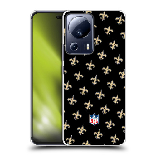 NFL New Orleans Saints Artwork Patterns Soft Gel Case for Xiaomi 13 Lite 5G