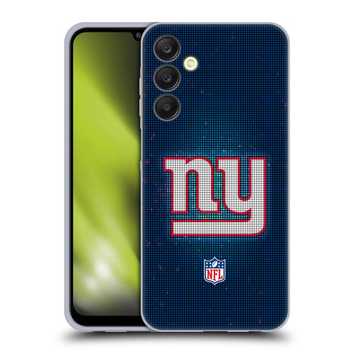 NFL New York Giants Artwork LED Soft Gel Case for Samsung Galaxy A25 5G