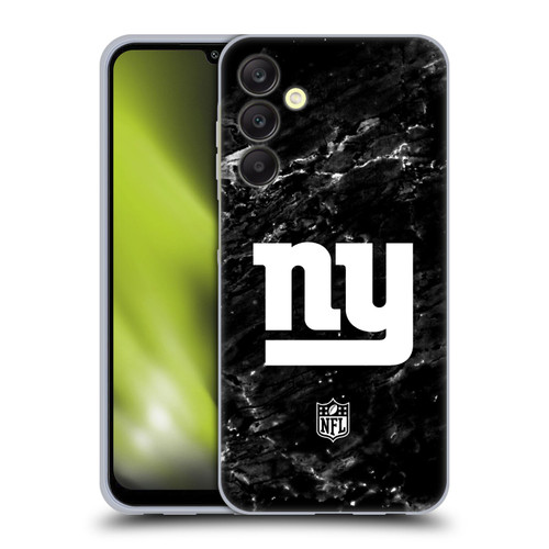 NFL New York Giants Artwork Marble Soft Gel Case for Samsung Galaxy A25 5G