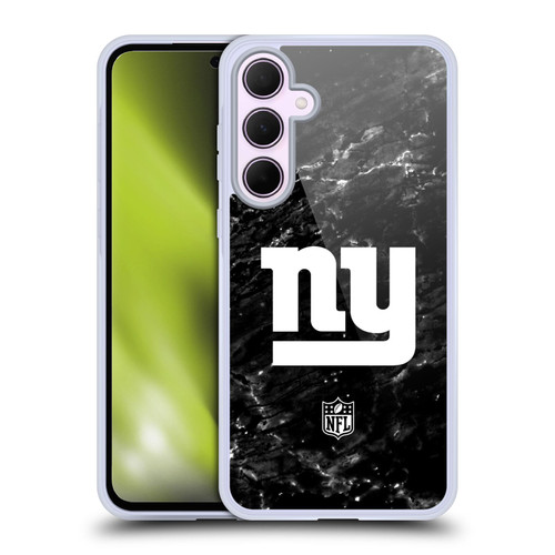 NFL New York Giants Artwork Marble Soft Gel Case for Samsung Galaxy A35 5G